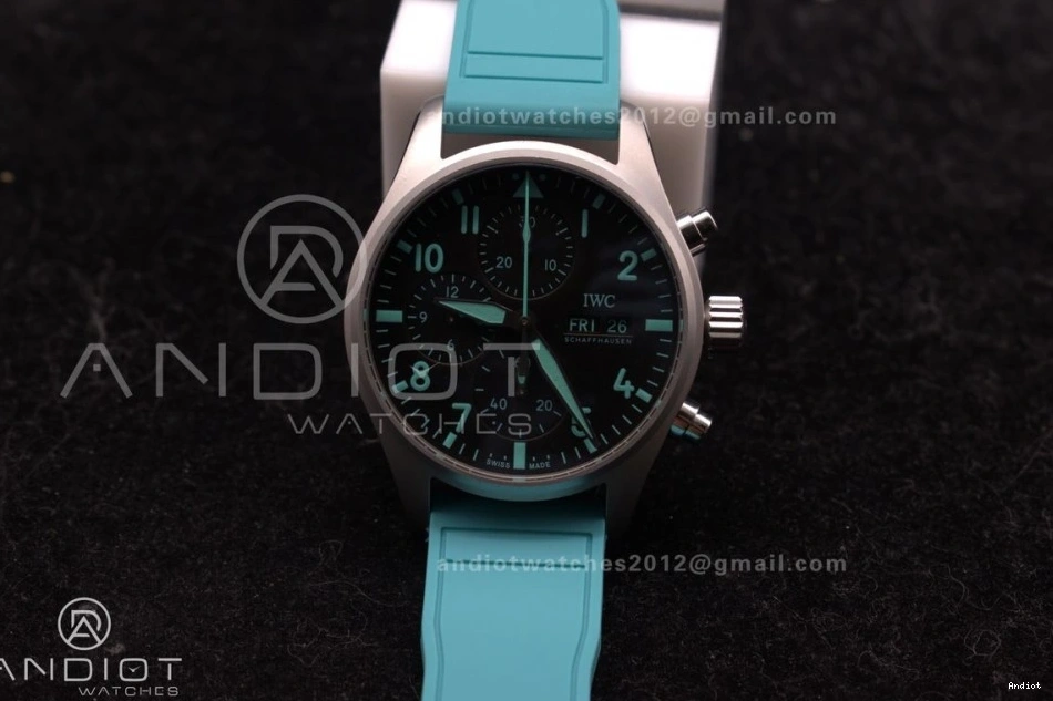 TEAM 2023 Factory FORMULA Chronograph Green Versatile IW388106  ONE Petronas 1:1 Best Mercedes-AMG 496 IWC  TW 0809